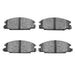 Disc Brake Pad Set Dynamic Friction 1551-0363-00