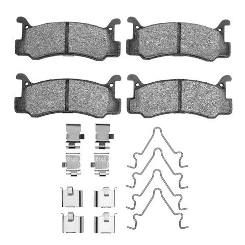 Disc Brake Pad Set Dynamic Friction 1551-0366-01
