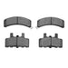 Disc Brake Pad Set Dynamic Friction 1552-0369-00