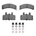 Disc Brake Pad Set Dynamic Friction 1551-0369-01