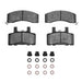 Disc Brake Pad Set Dynamic Friction 1214-0370-01