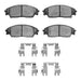 Disc Brake Pad Set Dynamic Friction 1551-0373-01
