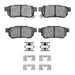 Disc Brake Pad Dynamic Friction 1310-0374-02