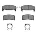 Disc Brake Pad Dynamic Friction 1310-0377-01