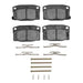 Disc Brake Pad Set Dynamic Friction 1551-0378-02