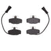 Disc Brake Pad Set Dynamic Friction 1551-0382-00