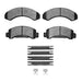 Disc Brake Pad Set Dynamic Friction 1400-0387-01
