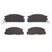 Disc Brake Pad Set Dynamic Friction 1551-0388-00