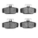 Disc Brake Pad Set Dynamic Friction 1551-0391-00