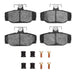 Disc Brake Pad Dynamic Friction 1310-0391-01