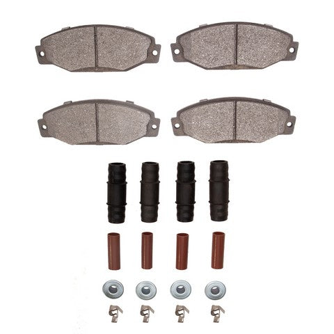 Disc Brake Pad Set Dynamic Friction 1551-0393-01