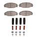 Disc Brake Pad Set Dynamic Friction 1551-0393-01