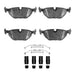Disc Brake Pad Set Dynamic Friction 1115-0396-01