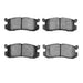 Disc Brake Pad Dynamic Friction 1311-0400-00