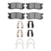 Disc Brake Pad Set Dynamic Friction 1551-0400-01