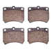 Disc Brake Pad Set Dynamic Friction 1551-0402-00