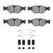 Disc Brake Pad Dynamic Friction 1310-0403-01