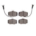 Disc Brake Pad Set Dynamic Friction 1551-0407-10