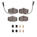 Disc Brake Pad Set Dynamic Friction 1551-0407-11