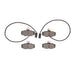 Disc Brake Pad Dynamic Friction 1310-0408-00