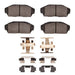 Disc Brake Pad Set Dynamic Friction 1551-0409-01