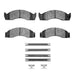 Disc Brake Pad Set Dynamic Friction 1400-0411-01