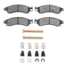 Disc Brake Pad Set Dynamic Friction 1115-0412-01
