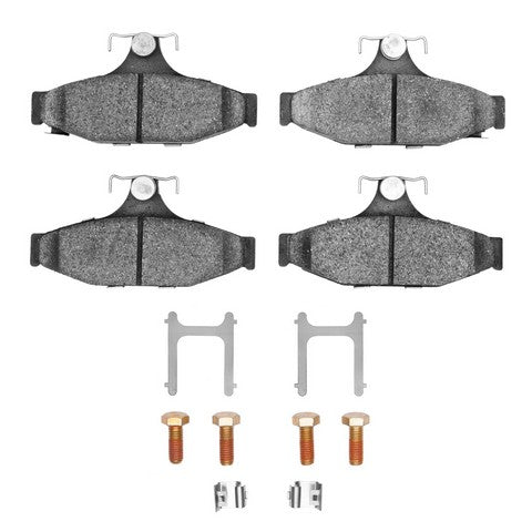 Disc Brake Pad Set Dynamic Friction 1115-0413-01