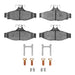 Disc Brake Pad Dynamic Friction 1311-0413-01