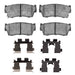 Disc Brake Pad Dynamic Friction 1311-0418-01