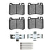 Disc Brake Pad Set Dynamic Friction 1600-0424-01