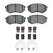 Disc Brake Pad Dynamic Friction 1310-0433-01