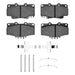 Disc Brake Pad Set Dynamic Friction 1551-0436-01