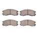 Disc Brake Pad Dynamic Friction 1311-0437-00