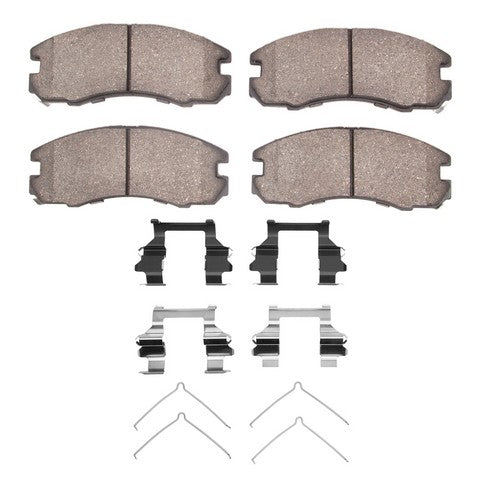 Disc Brake Pad Set Dynamic Friction 1551-0437-01