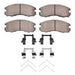 Disc Brake Pad Set Dynamic Friction 1551-0437-01