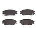 Disc Brake Pad Set Dynamic Friction 1551-0440-00