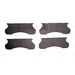 Disc Brake Pad Set Dynamic Friction 1551-0450-00