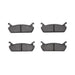 Disc Brake Pad Set Dynamic Friction 1115-0458-00