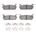 Disc Brake Pad Dynamic Friction 1310-0458-01