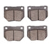 Disc Brake Pad Set Dynamic Friction 1115-0461-00