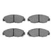 Disc Brake Pad Set Dynamic Friction 1551-0465-00