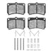 Disc Brake Pad Dynamic Friction 1310-0466-01