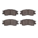 Disc Brake Pad Set Dynamic Friction 1551-0476-00