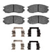 Disc Brake Pad Dynamic Friction 1310-0484-01