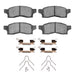 Disc Brake Pad Dynamic Friction 1310-0489-01