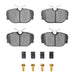 Disc Brake Pad Set Dynamic Friction 1552-0493-01