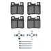 Disc Brake Pad Dynamic Friction 1311-0495-01