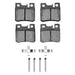 Disc Brake Pad Dynamic Friction 1310-0495-02