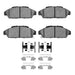 Disc Brake Pad Dynamic Friction 1311-0496-01
